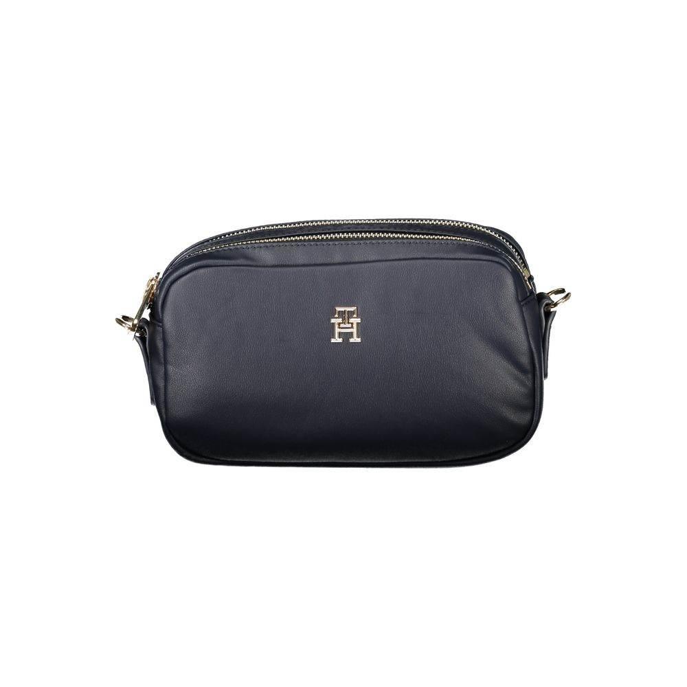 Tommy Hilfiger blå polyester håndtaske til kvinder
