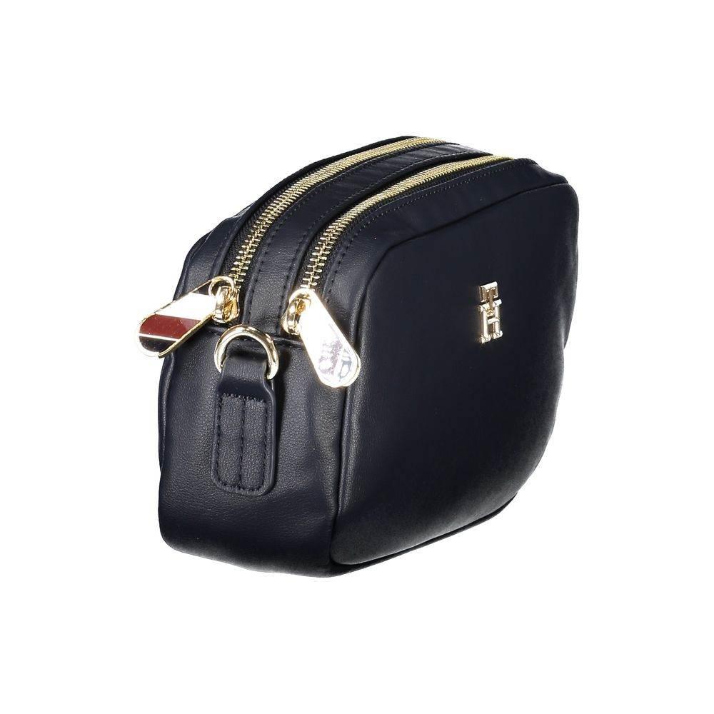 Tommy Hilfiger blå polyester håndtaske til kvinder