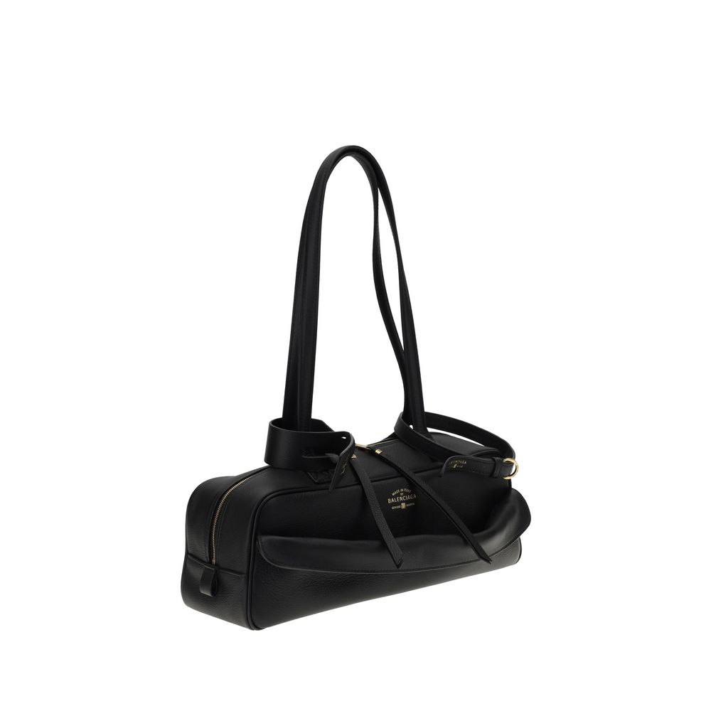 Balenciaga Small Carrie Bowling Shoulder Bag