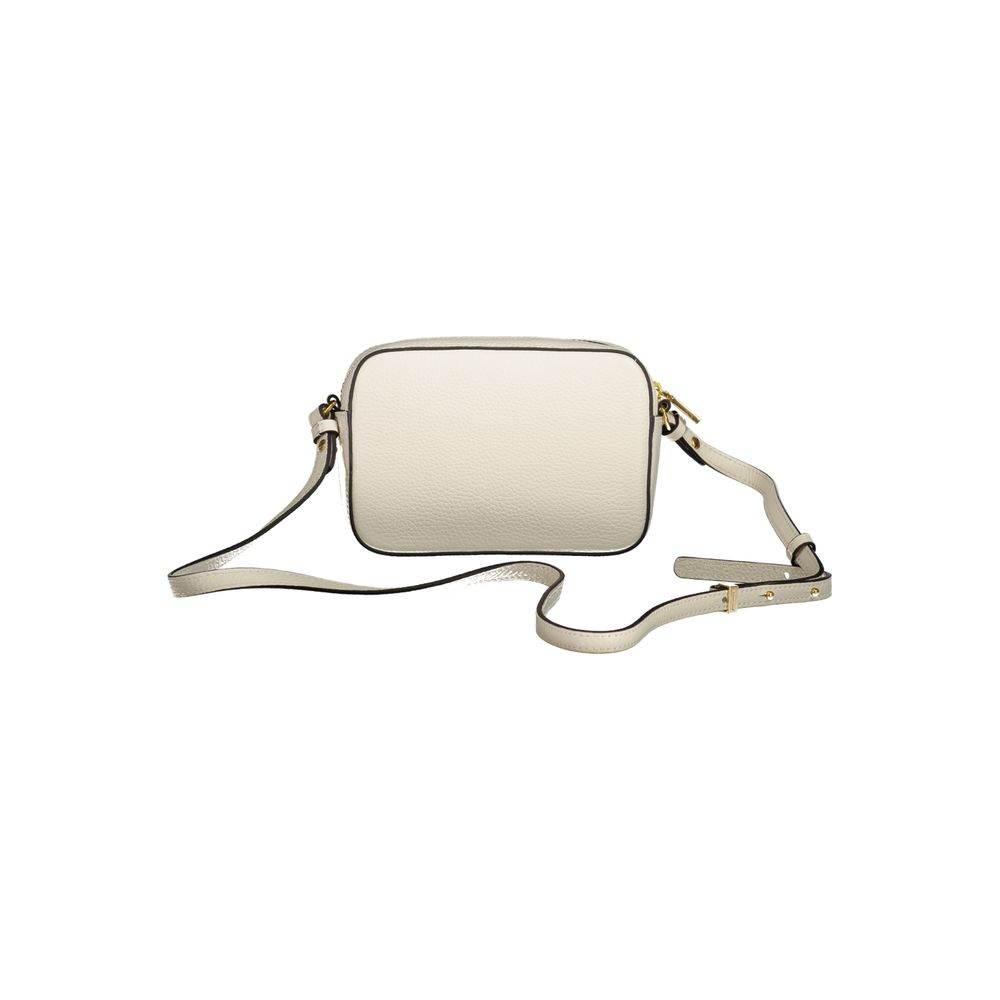 Coccinelle White Leather Handbag - Hilstor