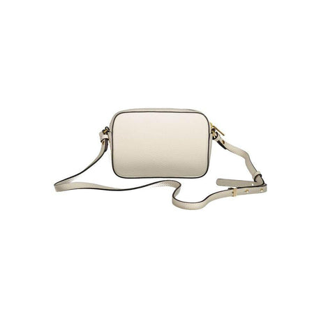 Coccinelle White Leather Handbag - Hilstor