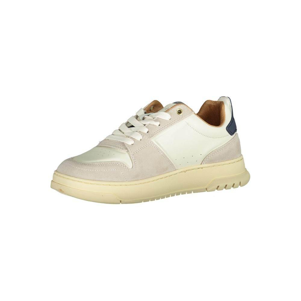 Blauer White Polyethylene Men Sneaker - Hilstor