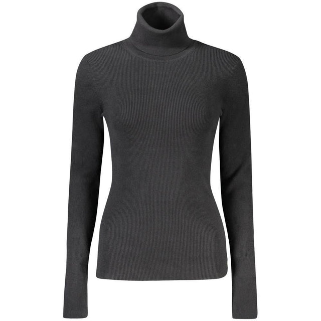Calvin Klein Black Cotton Women Sweater - Hilstor