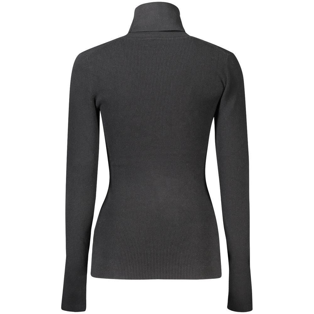 Calvin Klein Black Cotton Women Sweater - Hilstor