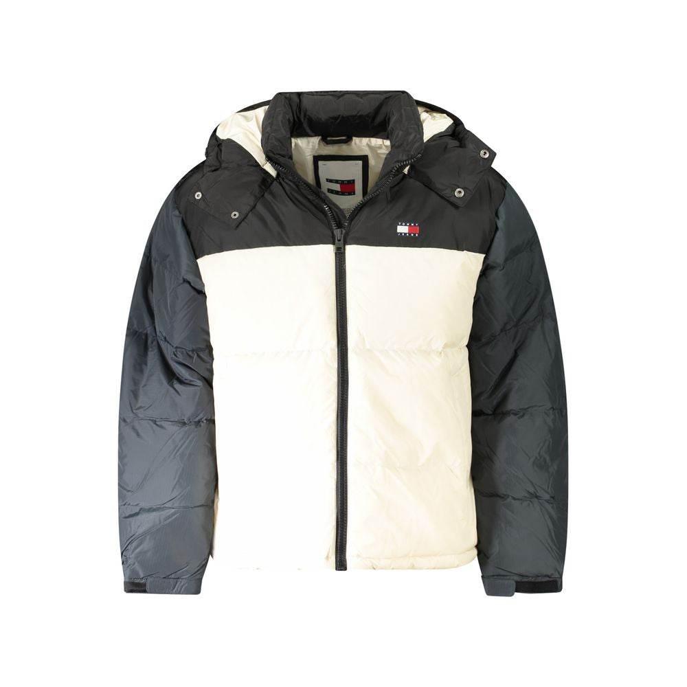 Tommy Hilfiger sort polyester herrejakke