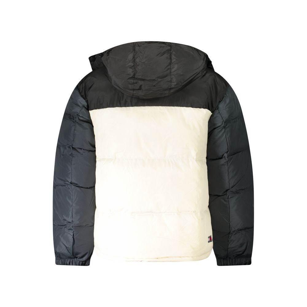 Tommy Hilfiger sort polyester herrejakke