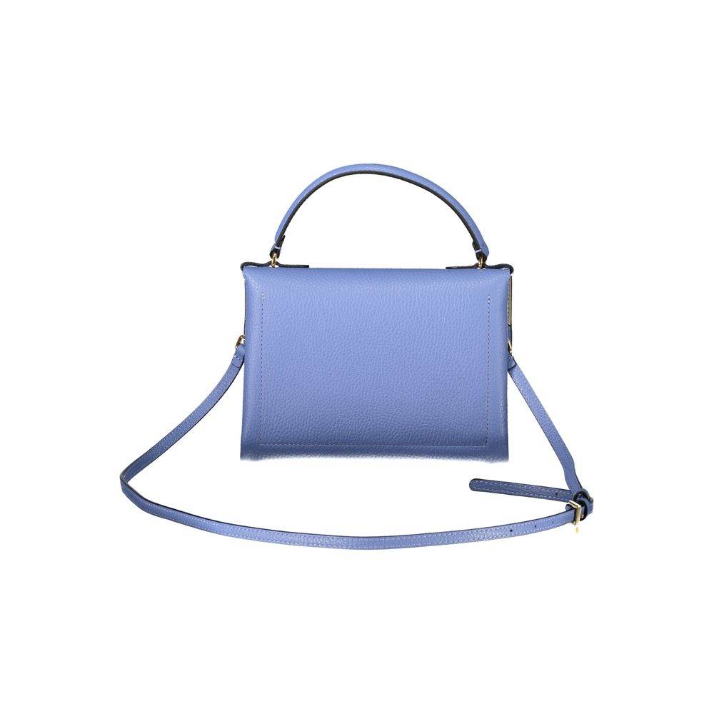 Coccinelle Light Blue Leather Women Handbag - Hilstor