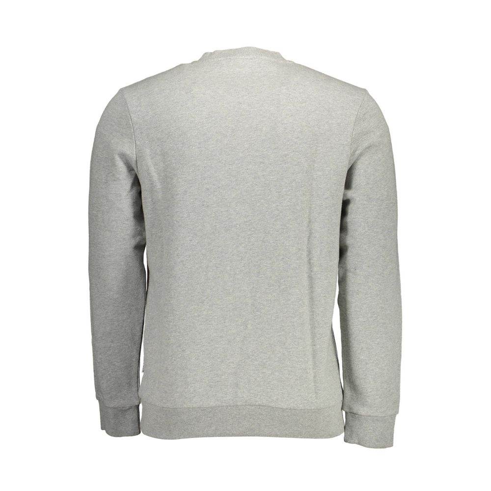 Napapijri Gray Cotton Men Sweater - Hilstor