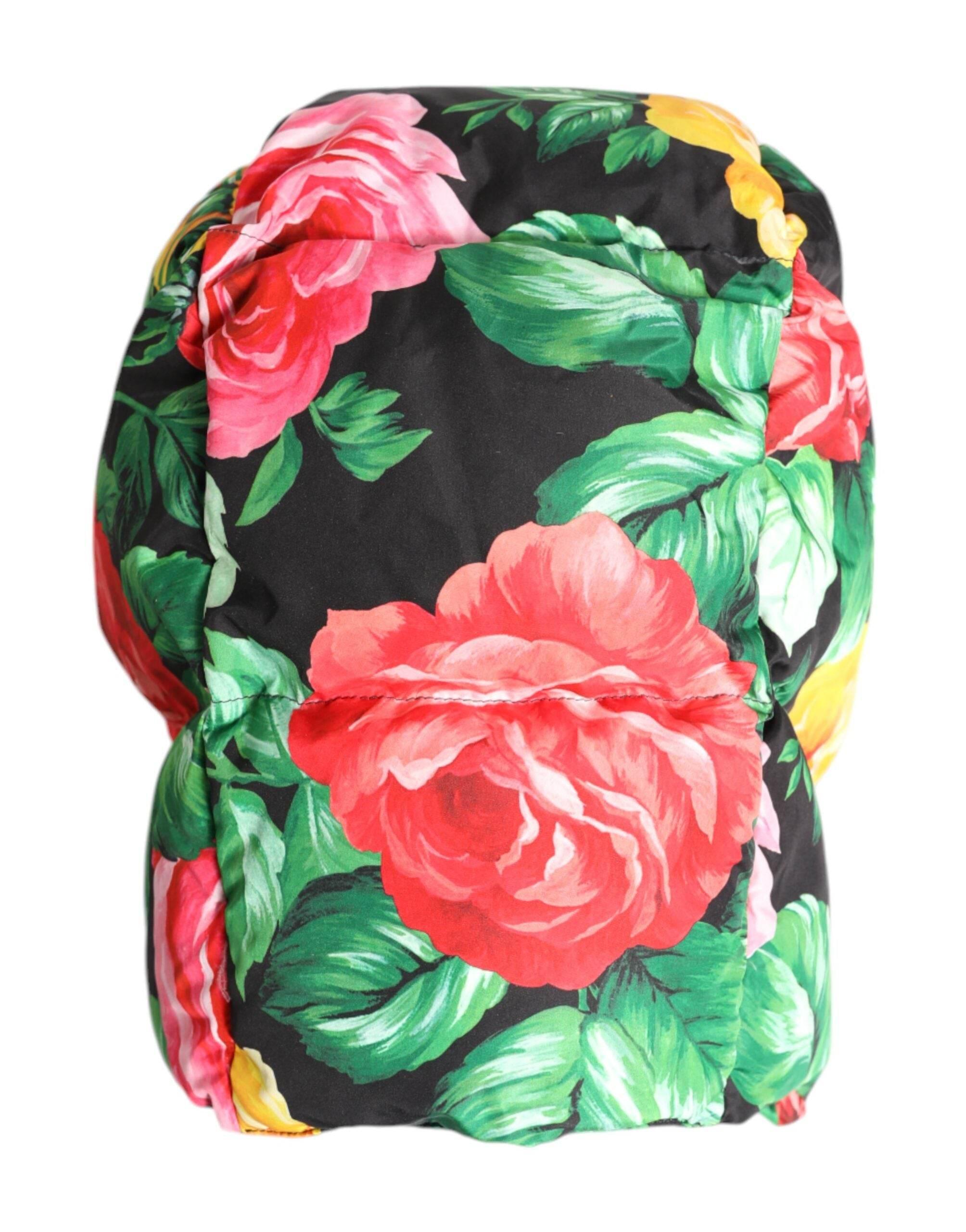 Dolce & Gabbana Multicolor Floral Print Whole Head Wrap Hat - Hilstor