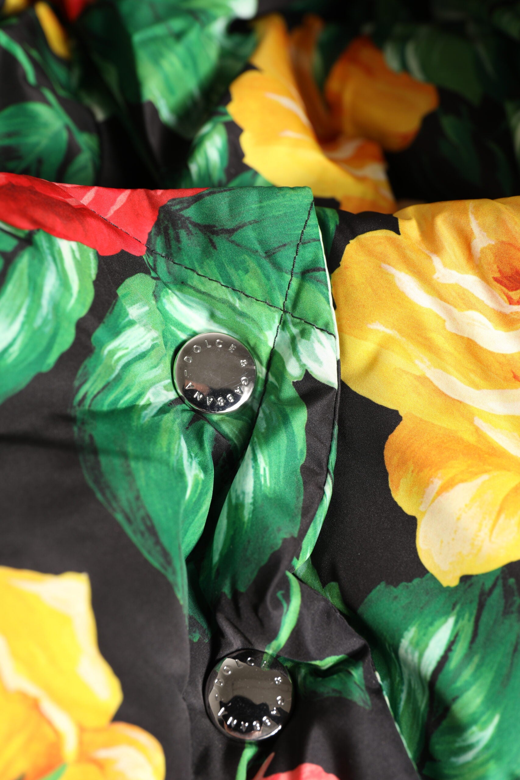 Dolce &amp; Gabbana Flerfarvet Blomsterprint Helhovedet Wrap-hat