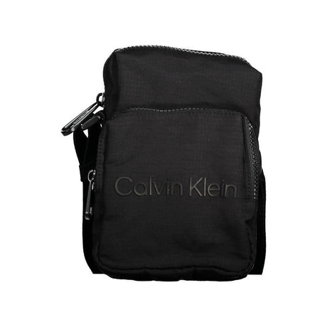 Calvin Klein Black Nylon Men Shoulder Bag - Hilstor