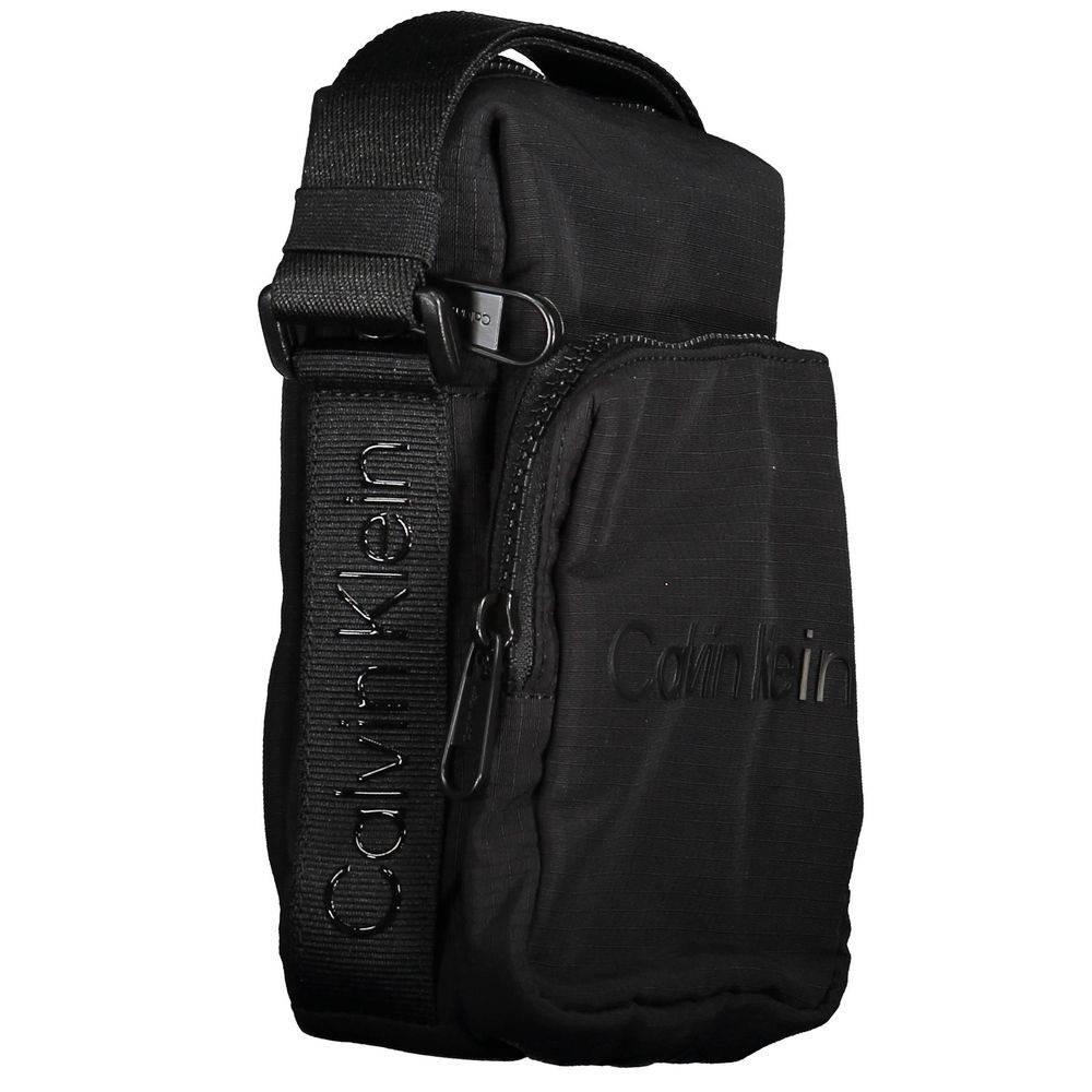 Calvin Klein Black Nylon Men Shoulder Bag - Hilstor