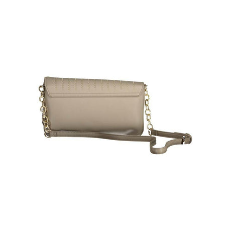 Mario Valentino Beige Polyethylene Handbag - Hilstor