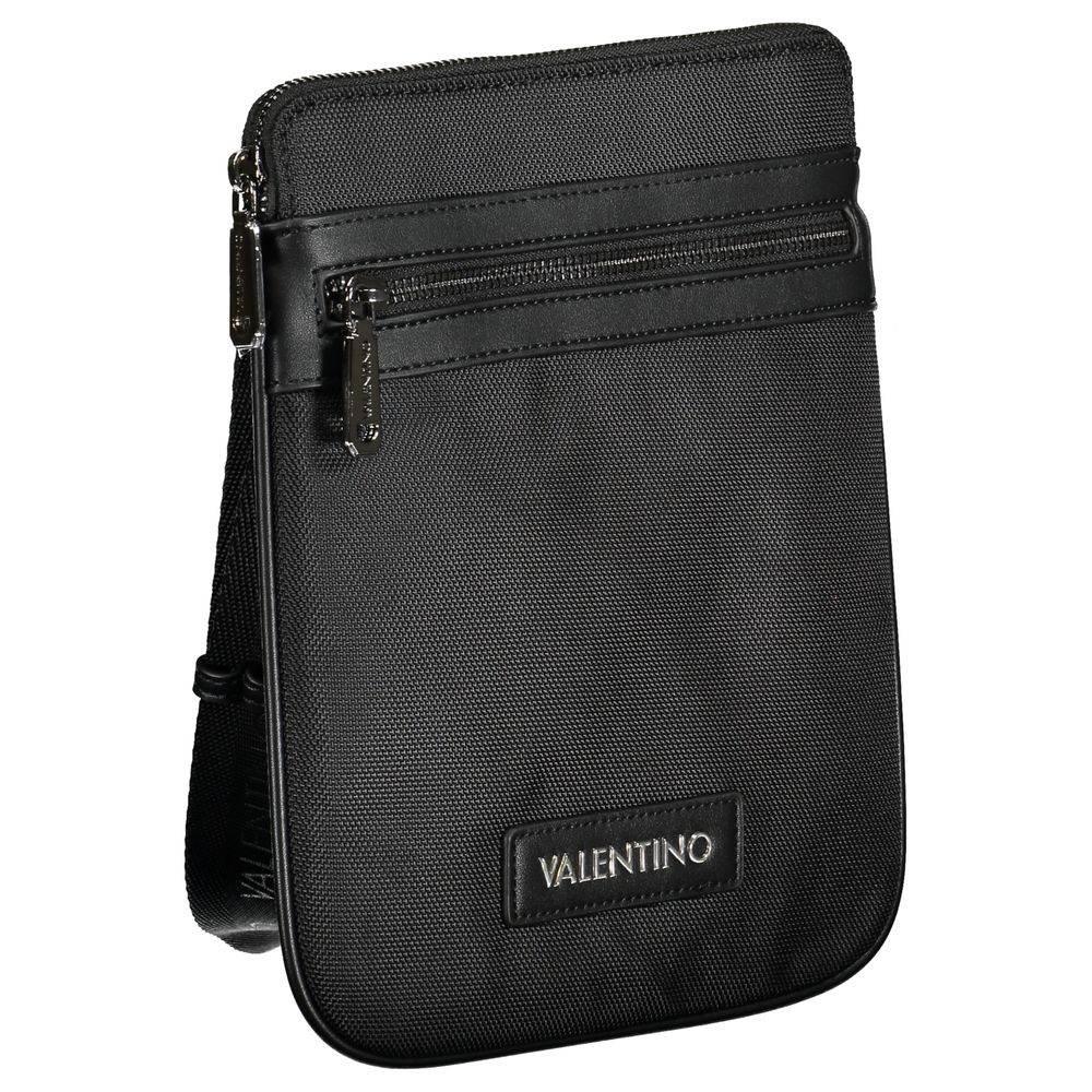 Valentino Bags Black Polyester Shoulder Bag - Hilstor