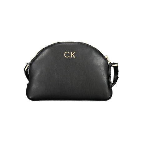 Calvin Klein Black Polyester Handbag - Hilstor