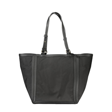 Tommy Hilfiger Black Polyester Handbag - Hilstor