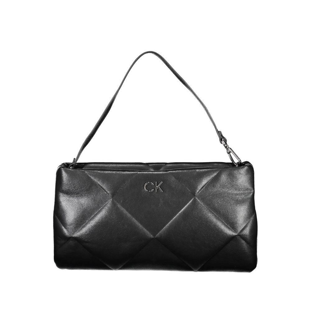 Calvin Klein Black Polyester Handbag - Hilstor