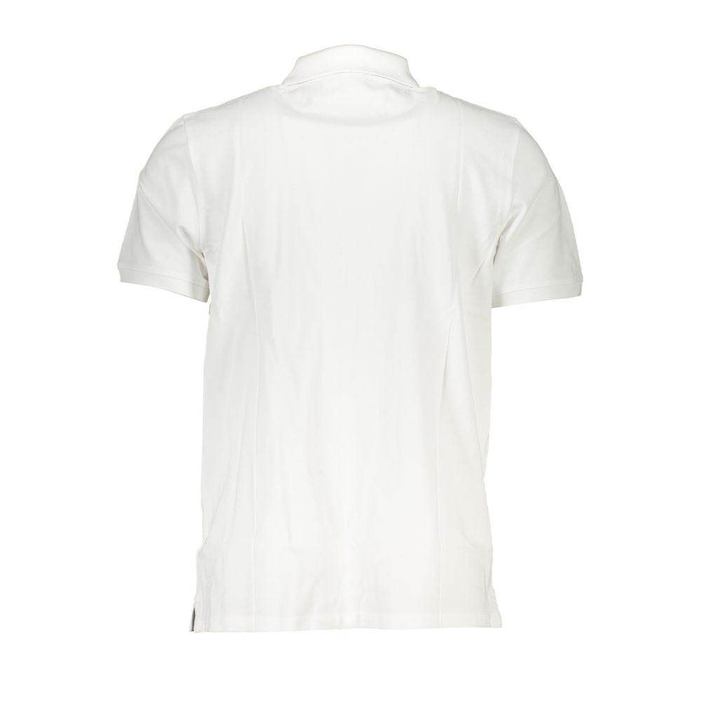 Timberland White Cotton Polo Shirt - Hilstor