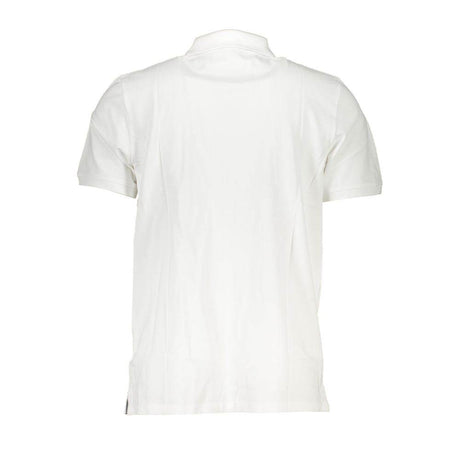 Timberland White Cotton Polo Shirt - Hilstor