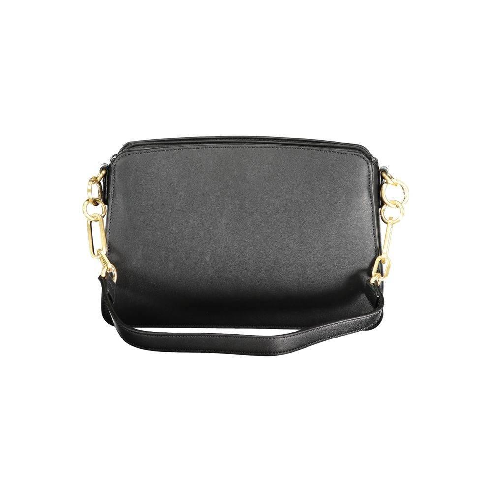 Valentino Bags Black Polyethylene Handbag - Hilstor