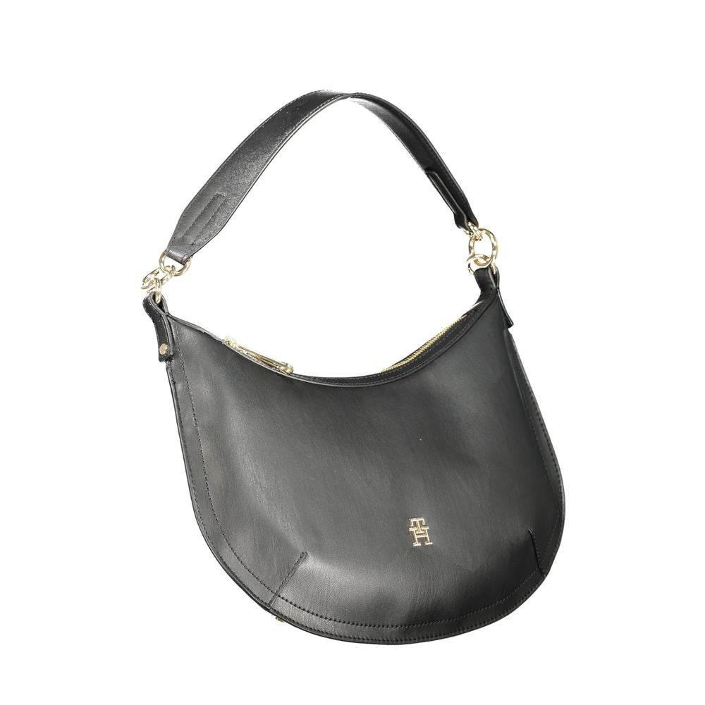 Tommy Hilfiger Black Polyethylene Handbag - Hilstor
