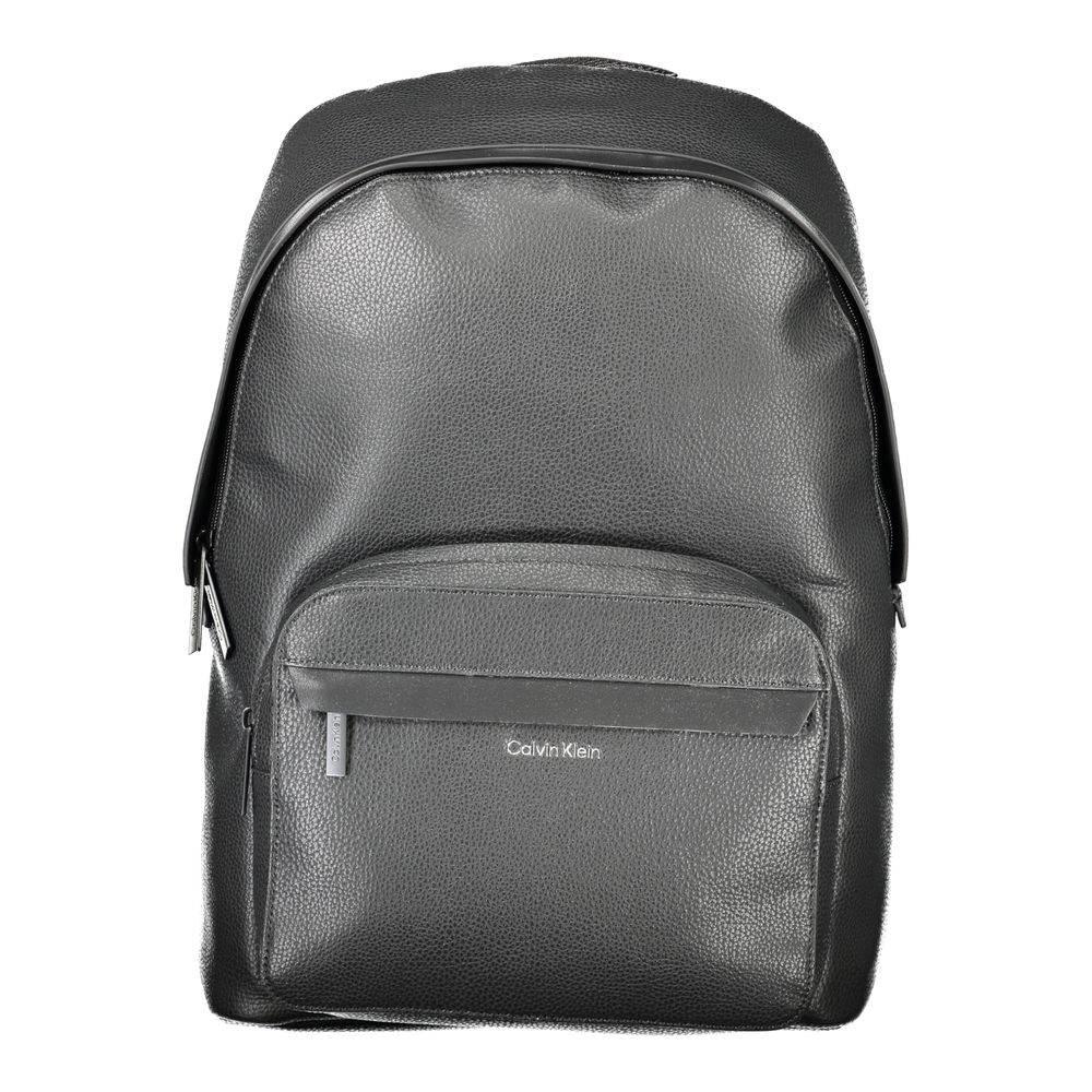 Calvin Klein Black Polyester Men Backpack - Hilstor