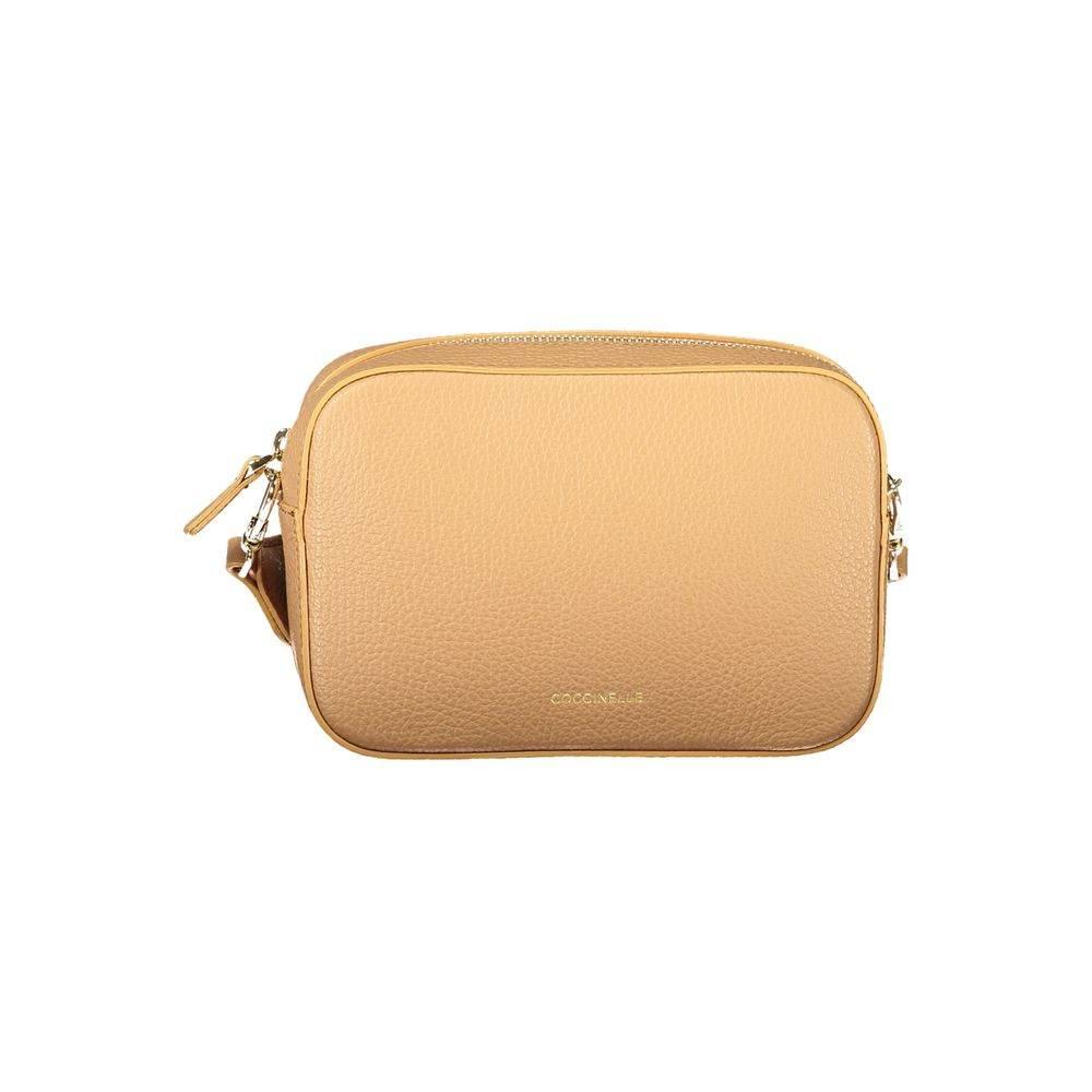 Coccinelle Brown Leather Women Handbag - Hilstor