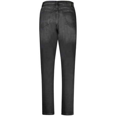 Calvin Klein Black Cotton Women Jeans - Hilstor