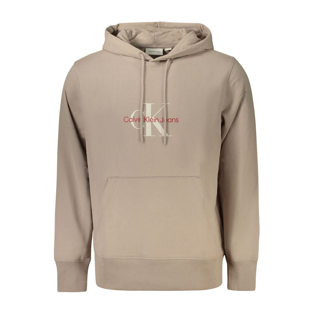 Calvin Klein Beige bomuldstrøje til mænd