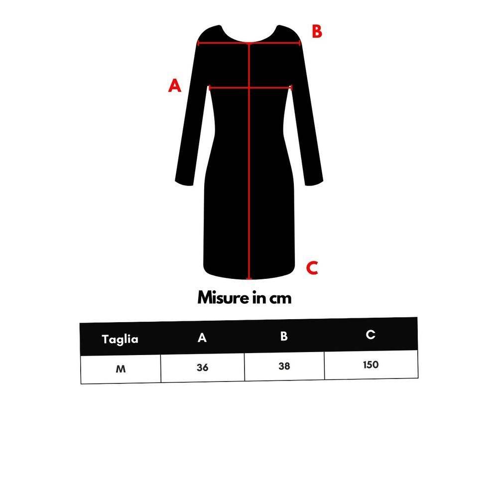 Retrofête Black Viscose Dress - Hilstor