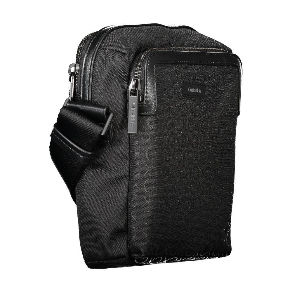 Calvin Klein Black Polyester Men Shoulder Bag - Hilstor