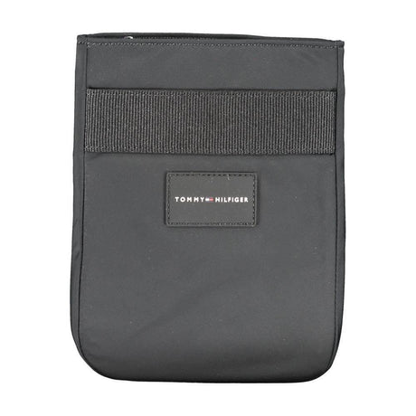 Tommy Hilfiger Black Polyester Shoulder Bag - Hilstor