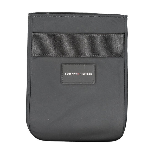 Tommy Hilfiger Black Polyester Shoulder Bag - Hilstor