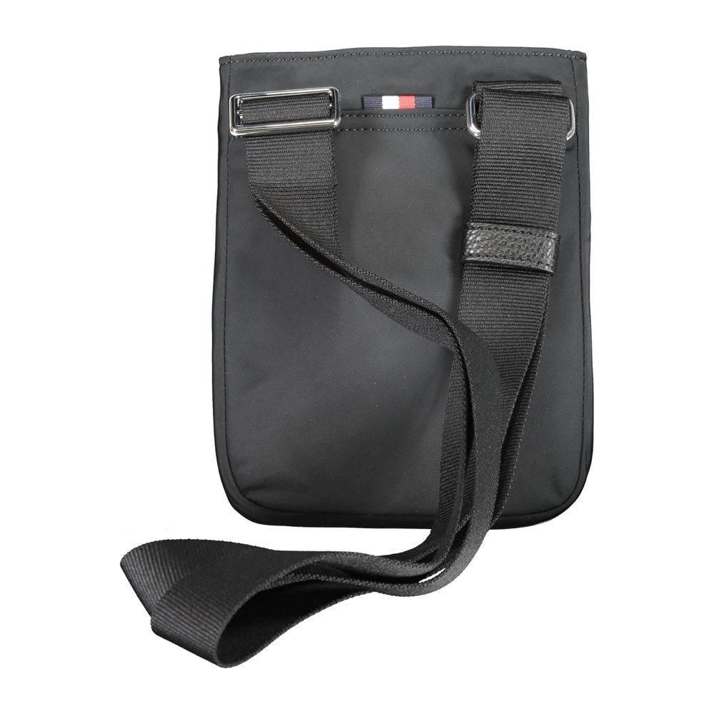 Tommy Hilfiger Black Polyester Shoulder Bag - Hilstor