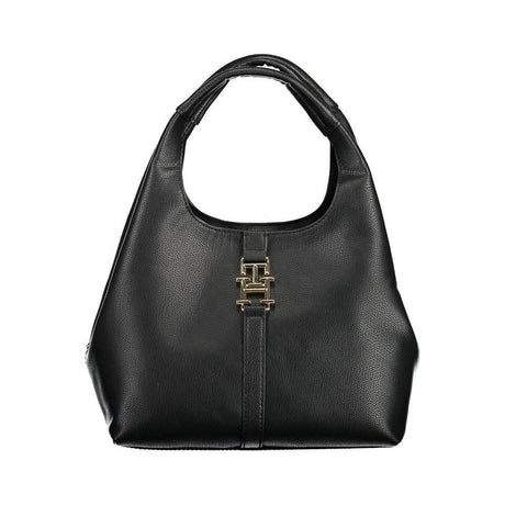 Tommy Hilfiger Black Polyethylene Women Handbag - Hilstor