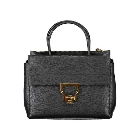 Coccinelle Black Leather Women Handbag - Hilstor