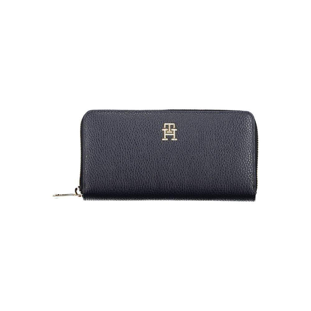 Tommy Hilfiger Blue Polyethylene Women Wallet - Hilstor