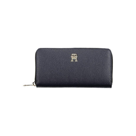 Tommy Hilfiger Blue Polyethylene Women Wallet - Hilstor