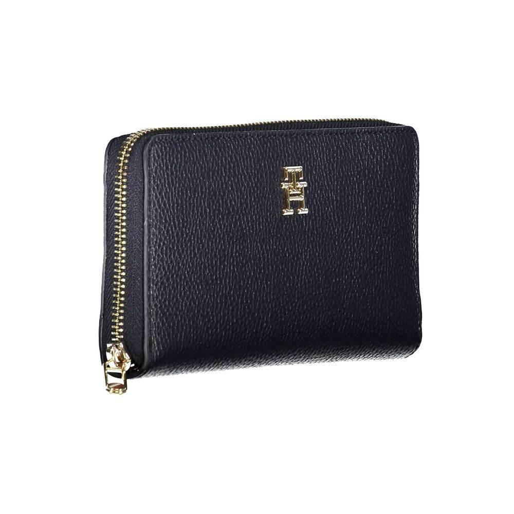 Tommy Hilfiger Blue Polyethylene Women Wallet - Hilstor