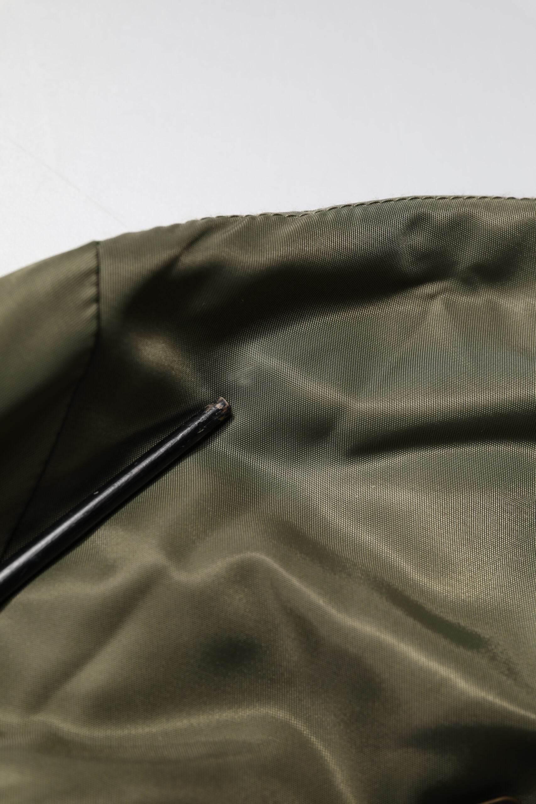 Dolce & Gabbana Green Nylon Full Zip Men Bomber Jacket - Hilstor