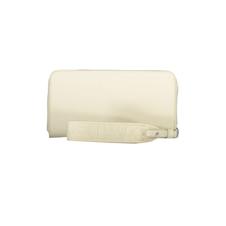 Calvin Klein beige pung i polyethylen