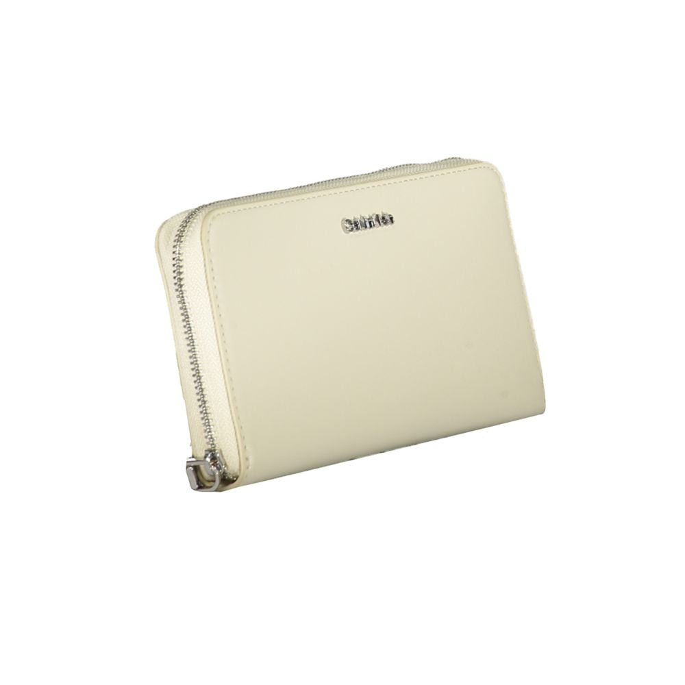 Calvin Klein beige pung i polyethylen