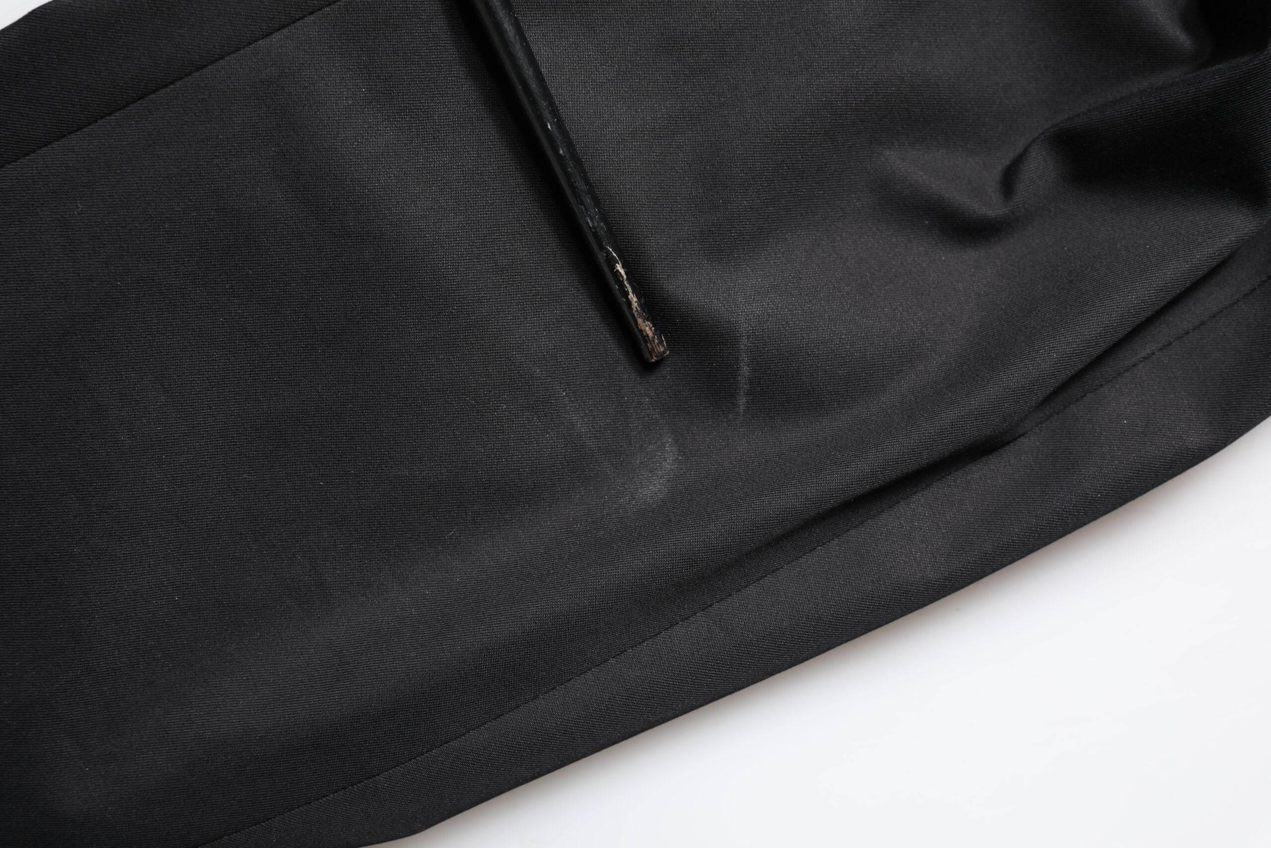 Dolce & Gabbana Black Cotton Single Breasted Men Coat Blazer - Hilstor