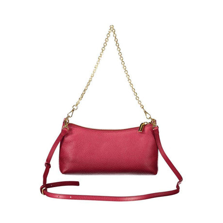 Coccinelle Red Leather Women Handbag - Hilstor