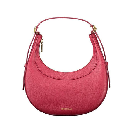 Coccinelle Red Leather Women Handbag - Hilstor