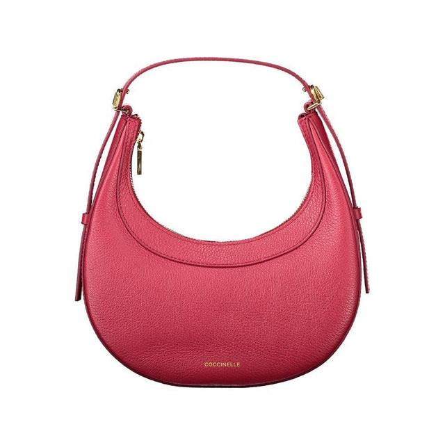 Coccinelle Red Leather Women Handbag - Hilstor