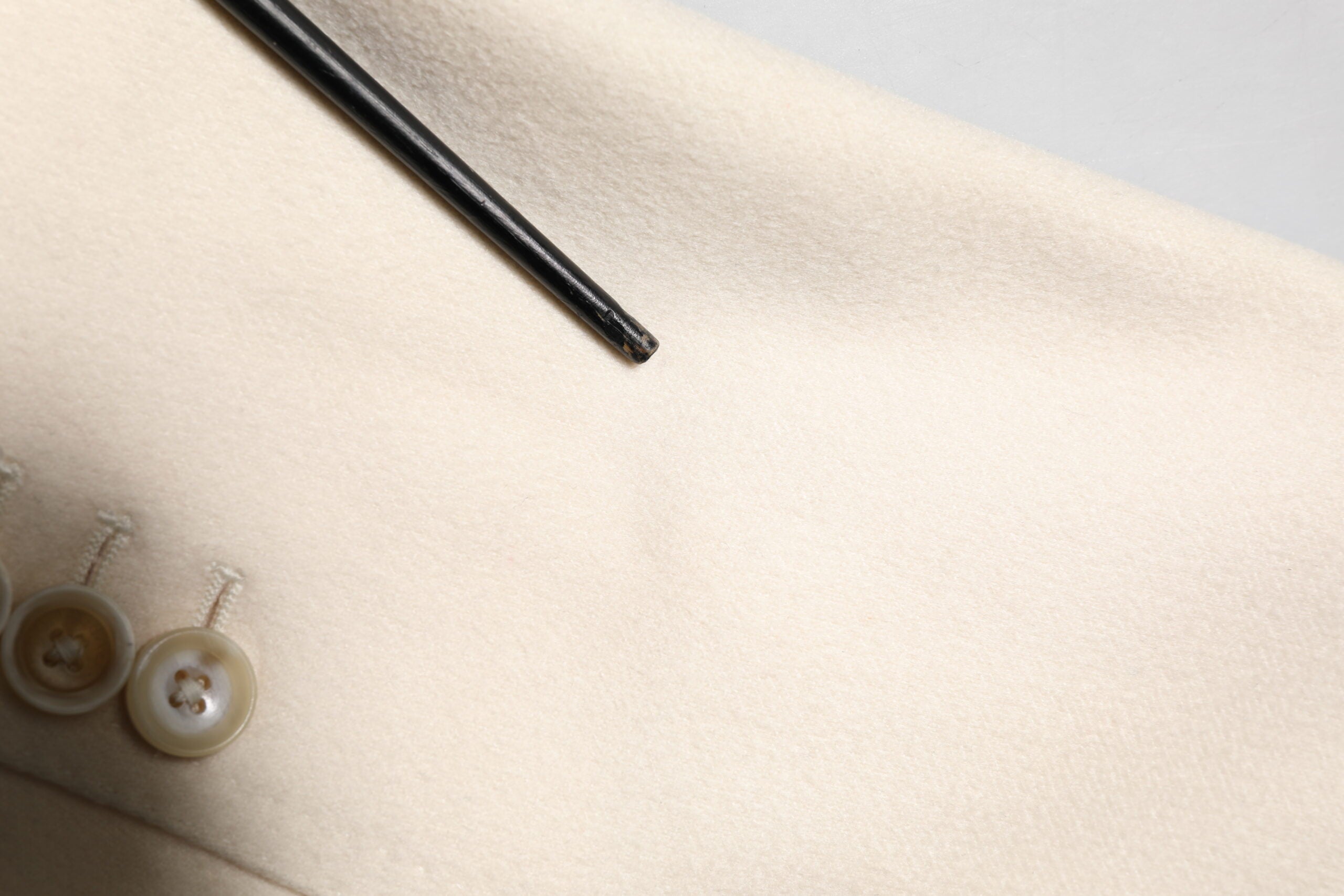 Dolce &amp; Gabbana Beige Cashmere Dobbeltradet Frakkeblazer