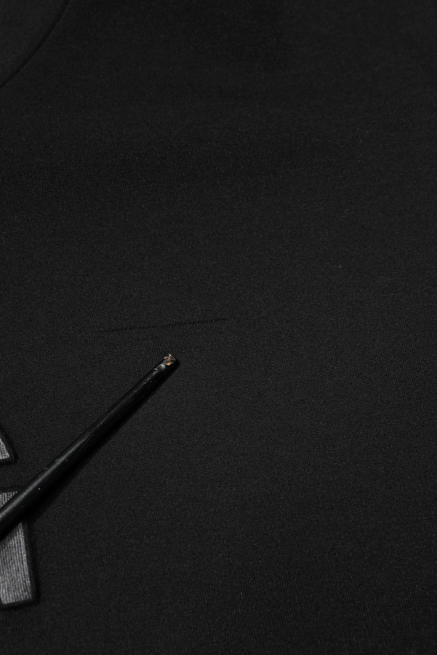 Dolce & Gabbana Black Cotton DG Crew Neck Pullover Sweater - Hilstor