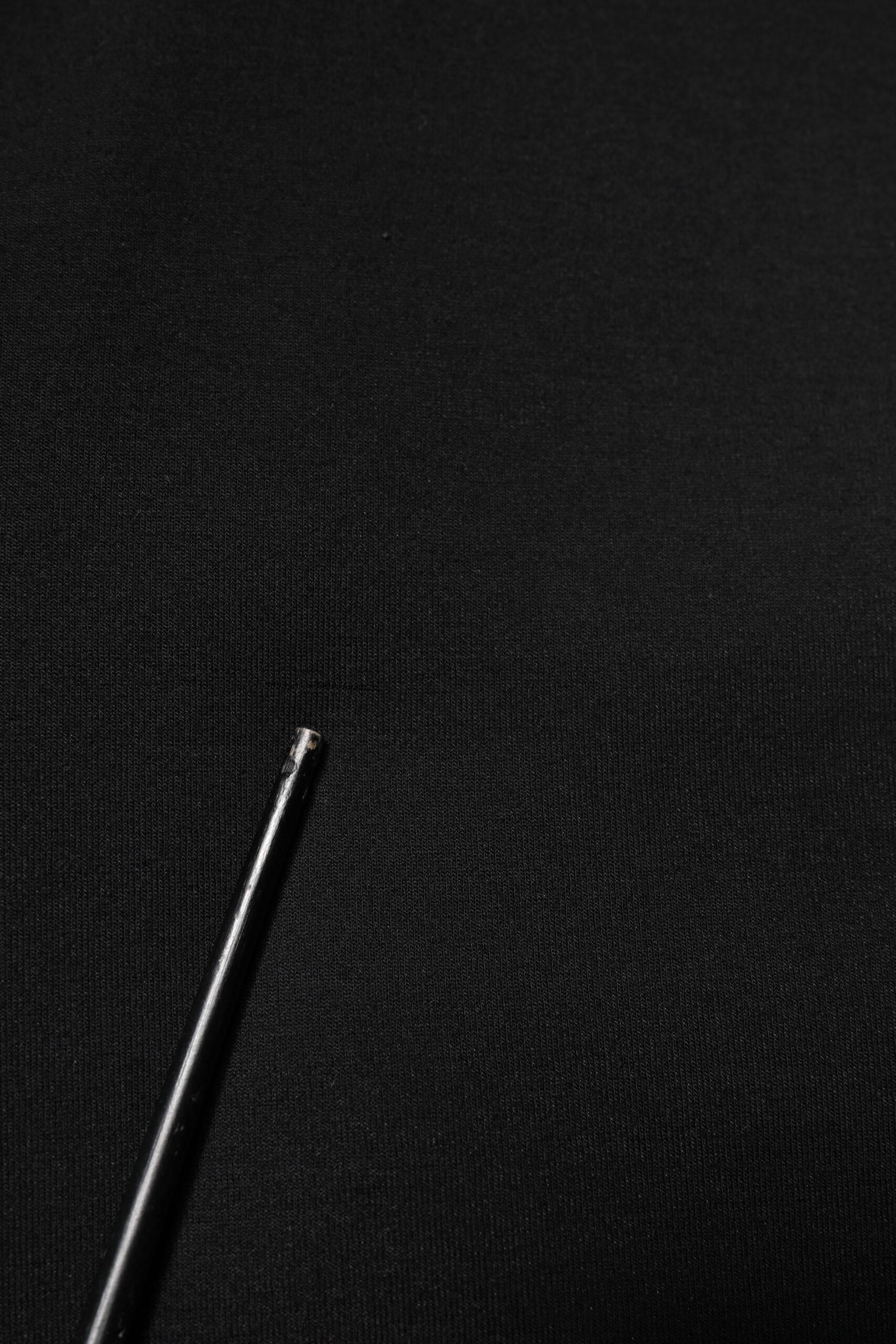 Dolce & Gabbana Black Cotton DG Crew Neck Pullover Sweater - Hilstor