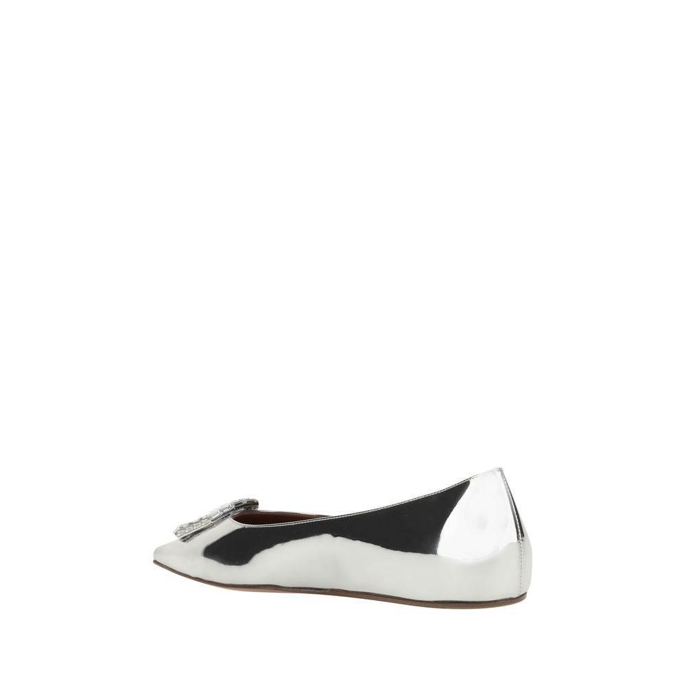 Amina Muaddi Camelia Ballerinas - Hilstor